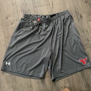 YSU UA Gray gym shorts XXL - Pockets - Brand new